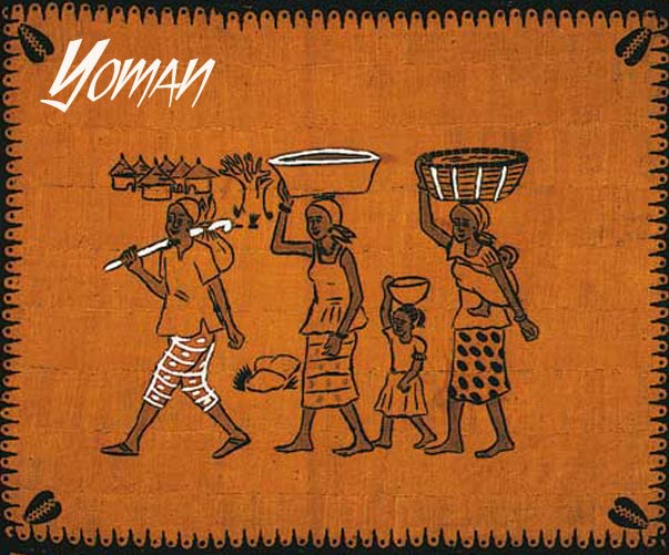 Yoman, objets d'Afrique